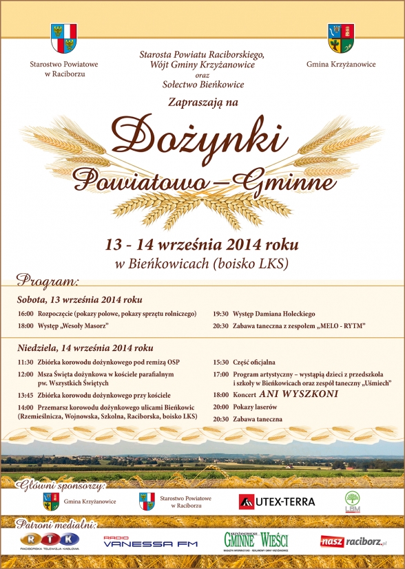 plakat_dozynki_powiatowo-gminne_2014