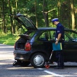 Zdjęcie na naszraciborz.pl - portal informacyjny: Wypadek na trasie Nędza - Kuźnia Rac.