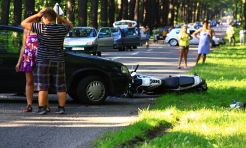 Wypadek na trasie Nędza - Kuźnia Rac. - Serwis informacyjny z Raciborza - naszraciborz.pl