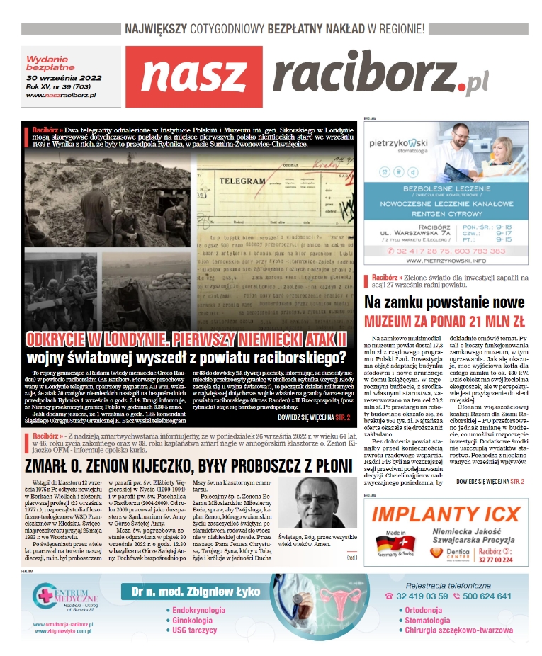Nasz Racibórz 30.09.2022