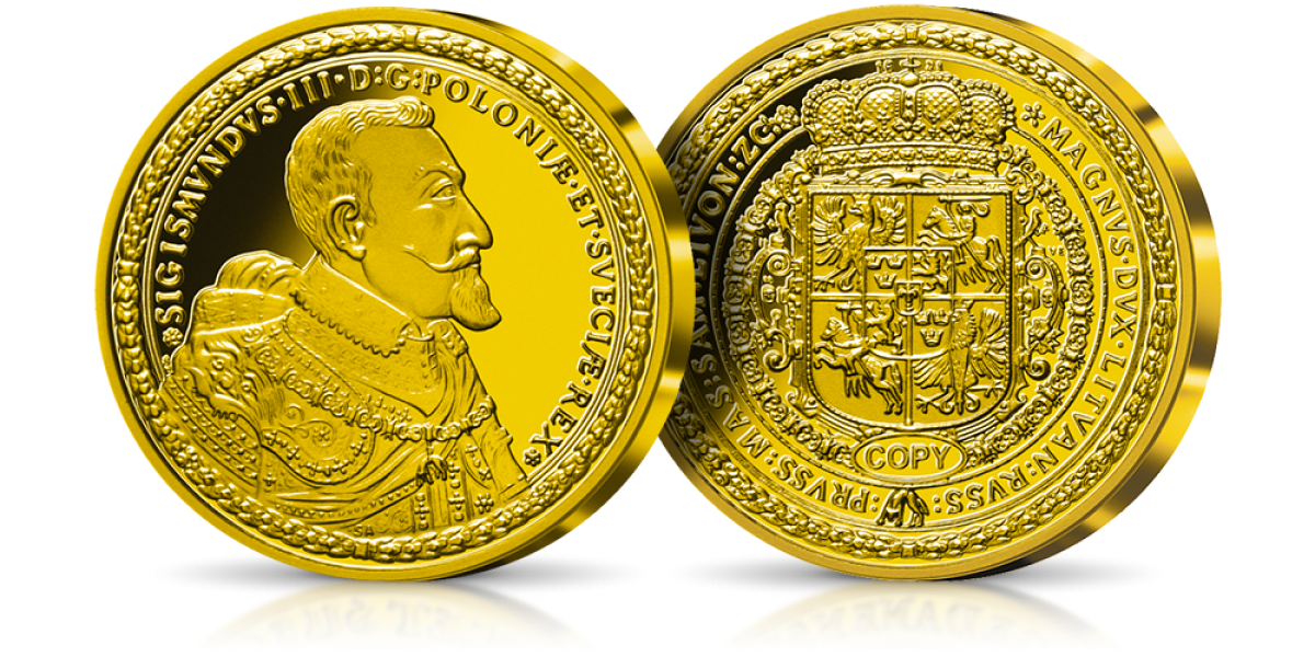 100 Dukatów Zygmunta Zygmunta III Wazy - Moneta z kolekcji SkarbnicaNarodowa.pl