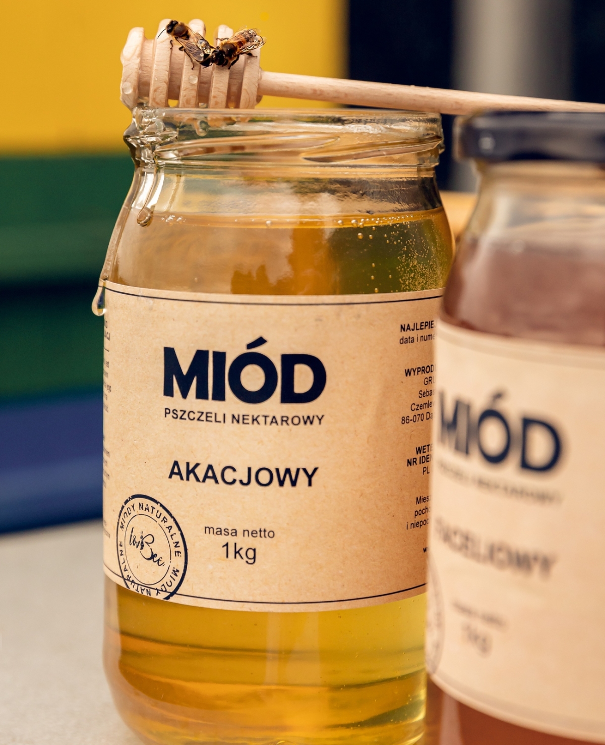 Surowy Miód Akacjowy