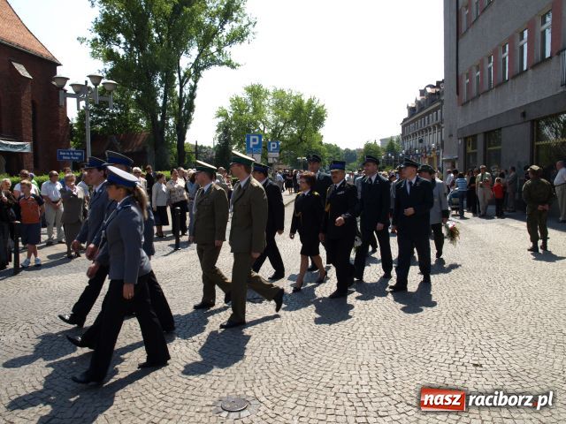 Zdjęcie w galerii na portalu naszraciborz.pl: Raciborskie uroczystości 3-majowe wiadomości z regionu