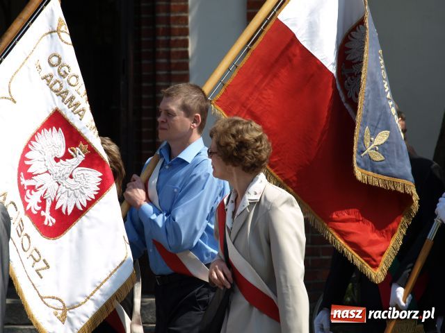 Zdjęcie w galerii na portalu naszraciborz.pl: Raciborskie uroczystości 3-majowe wiadomości z regionu