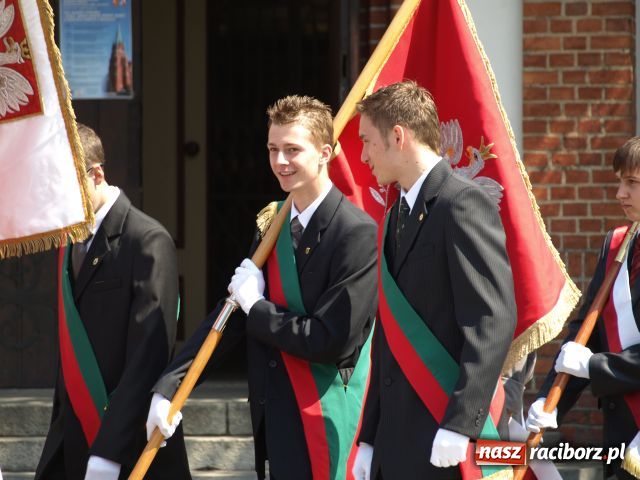 Zdjęcie w galerii na portalu naszraciborz.pl: Raciborskie uroczystości 3-majowe wiadomości z regionu