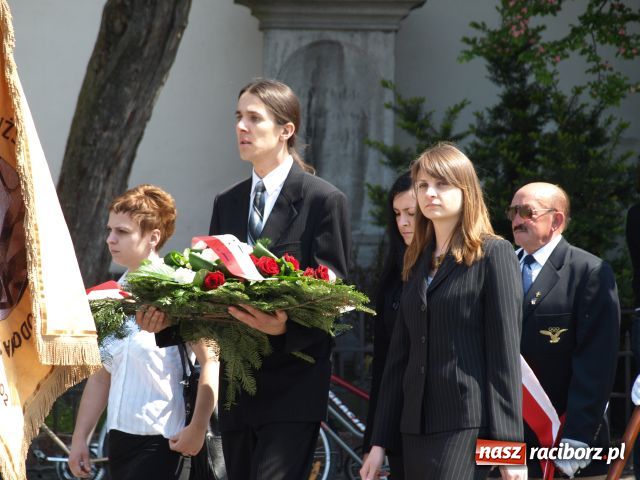 Zdjęcie w galerii na portalu naszraciborz.pl: Raciborskie uroczystości 3-majowe wiadomości z regionu