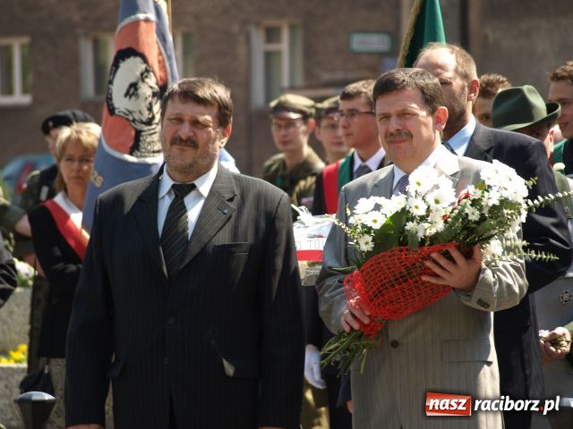 Zdjęcie w galerii na portalu naszraciborz.pl: Raciborskie uroczystości 3-majowe wiadomości z regionu