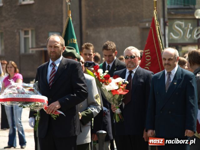 Zdjęcie w galerii na portalu naszraciborz.pl: Raciborskie uroczystości 3-majowe wiadomości z regionu