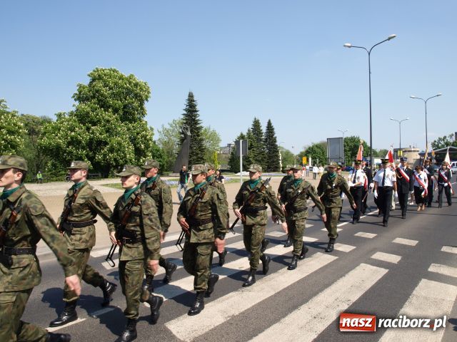 Zdjęcie w galerii na portalu naszraciborz.pl: Raciborskie uroczystości 3-majowe wiadomości z regionu