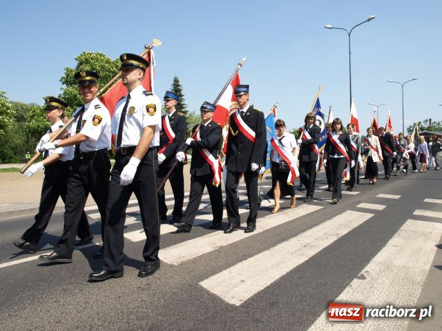 Zdjęcie w galerii na portalu naszraciborz.pl: Raciborskie uroczystości 3-majowe wiadomości z regionu