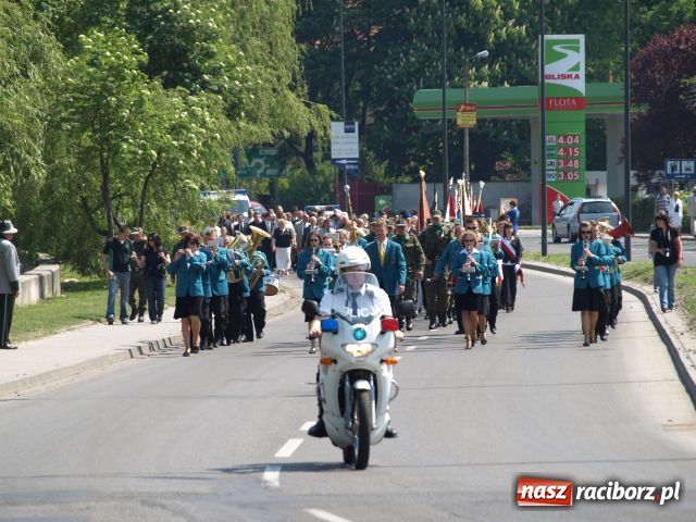 Zdjęcie w galerii na portalu naszraciborz.pl: Raciborskie uroczystości 3-majowe wiadomości z regionu