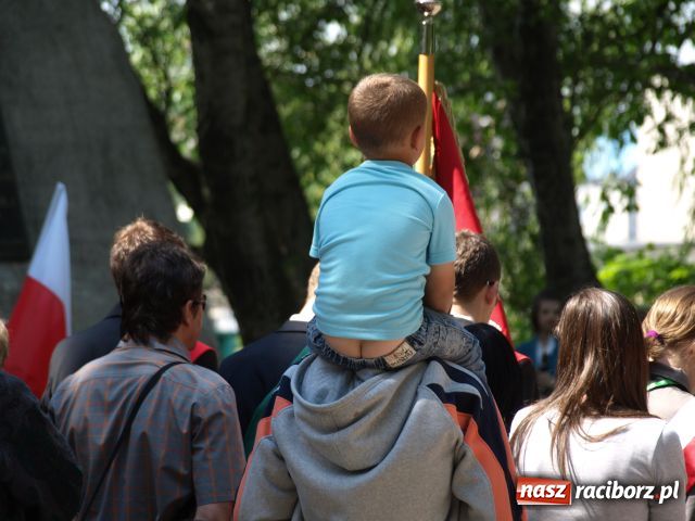 Zdjęcie w galerii na portalu naszraciborz.pl: Raciborskie uroczystości 3-majowe wiadomości z regionu