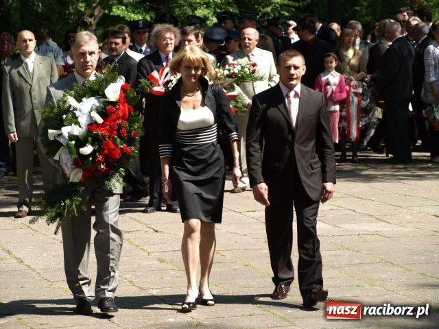 Zdjęcie w galerii na portalu naszraciborz.pl: Raciborskie uroczystości 3-majowe wiadomości z regionu