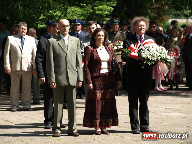 Zdjęcie w galerii na portalu naszraciborz.pl: Raciborskie uroczystości 3-majowe wiadomości z regionu