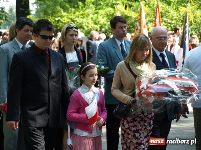 Zdjęcie w galerii na portalu naszraciborz.pl: Raciborskie uroczystości 3-majowe wiadomości z regionu