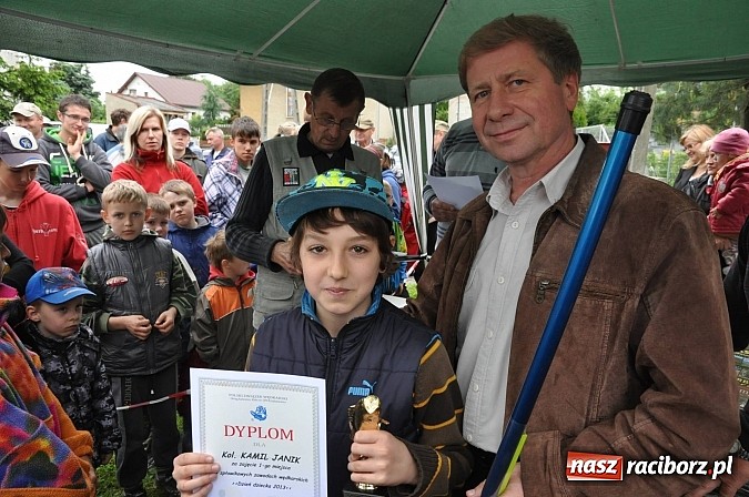 Zdjęcie w galerii na portalu naszraciborz.pl: Wędkarski Dzień Dziecka na Trzecioku wiadomości z regionu