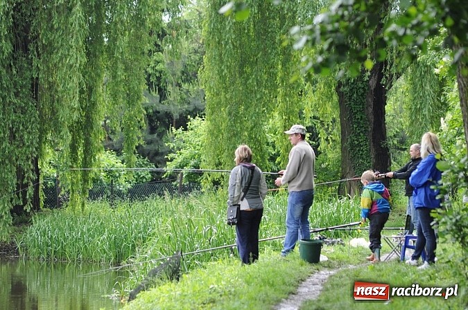Zdjęcie w galerii na portalu naszraciborz.pl: Wędkarski Dzień Dziecka na Trzecioku wiadomości z regionu