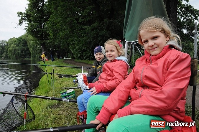 Zdjęcie w galerii na portalu naszraciborz.pl: Wędkarski Dzień Dziecka na Trzecioku wiadomości z regionu