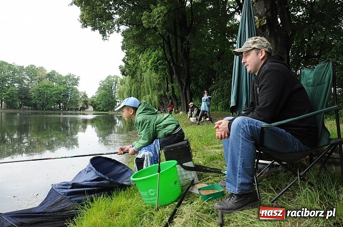 Zdjęcie w galerii na portalu naszraciborz.pl: Wędkarski Dzień Dziecka na Trzecioku wiadomości z regionu
