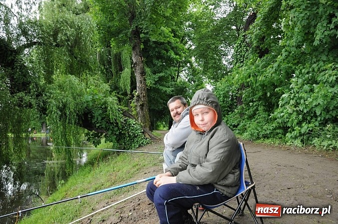Zdjęcie w galerii na portalu naszraciborz.pl: Wędkarski Dzień Dziecka na Trzecioku wiadomości z regionu