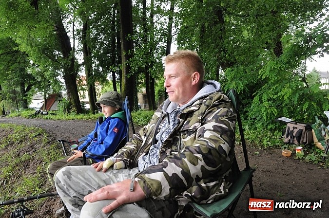 Zdjęcie w galerii na portalu naszraciborz.pl: Wędkarski Dzień Dziecka na Trzecioku wiadomości z regionu