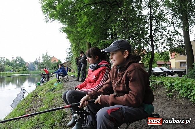 Zdjęcie w galerii na portalu naszraciborz.pl: Wędkarski Dzień Dziecka na Trzecioku wiadomości z regionu