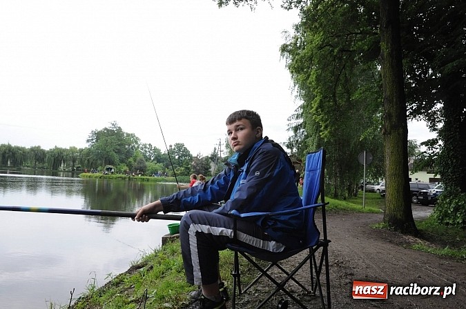 Zdjęcie w galerii na portalu naszraciborz.pl: Wędkarski Dzień Dziecka na Trzecioku wiadomości z regionu