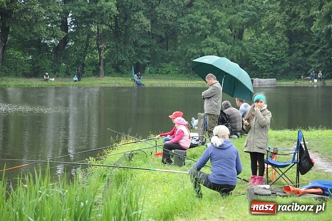 Zdjęcie w galerii na portalu naszraciborz.pl: Wędkarski Dzień Dziecka na Trzecioku wiadomości z regionu