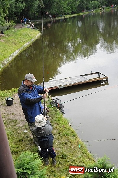 Zdjęcie w galerii na portalu naszraciborz.pl: Wędkarski Dzień Dziecka na Trzecioku wiadomości z regionu