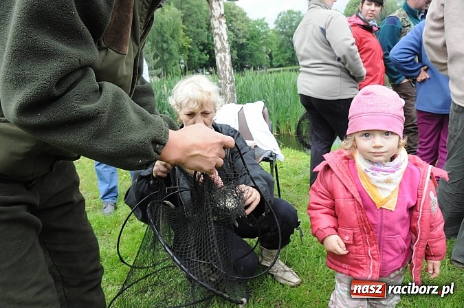 Zdjęcie w galerii na portalu naszraciborz.pl: Wędkarski Dzień Dziecka na Trzecioku wiadomości z regionu