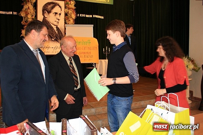 Zdjęcie w galerii na portalu naszraciborz.pl: Sprawdzili wiedzę o twórczości Eichendorffa wiadomości z regionu