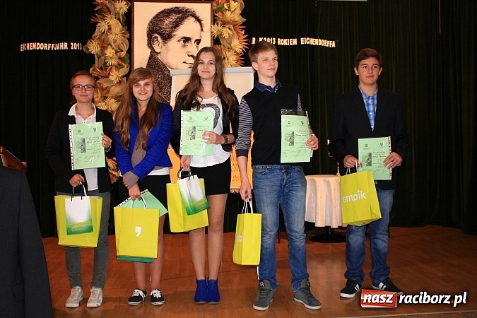 Zdjęcie w galerii na portalu naszraciborz.pl: Sprawdzili wiedzę o twórczości Eichendorffa wiadomości z regionu