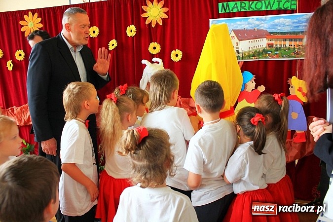 Zdjęcie w galerii na portalu naszraciborz.pl: Przedszkole nr 17 w Markowicach otrzymało imię Koziołka Matołka wiadomości z regionu