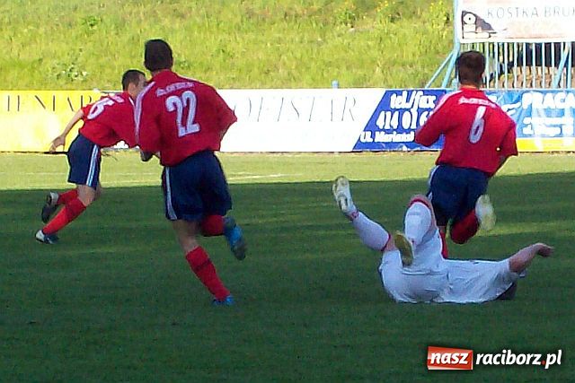 Zdjęcie w galerii na portalu naszraciborz.pl: Trzy gole i trzy punkty raciborskiej Unii wiadomości z regionu
