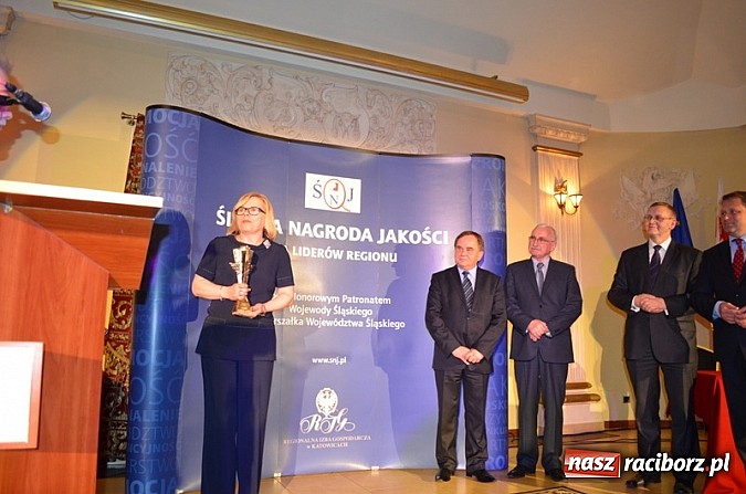 Zdjęcie w galerii na portalu naszraciborz.pl: Śląska Nagroda Jakości dla Gabrieli Lenartowicz wiadomości z regionu