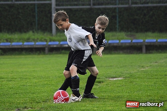 Zdjęcie w galerii na portalu naszraciborz.pl: Deszcz bramek w meczu orlików wiadomości z regionu