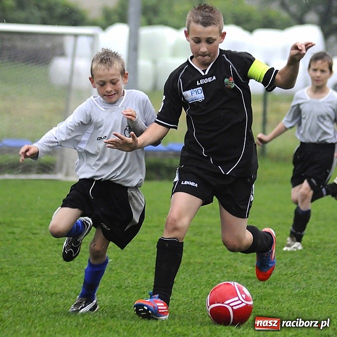 Zdjęcie w galerii na portalu naszraciborz.pl: Deszcz bramek w meczu orlików wiadomości z regionu