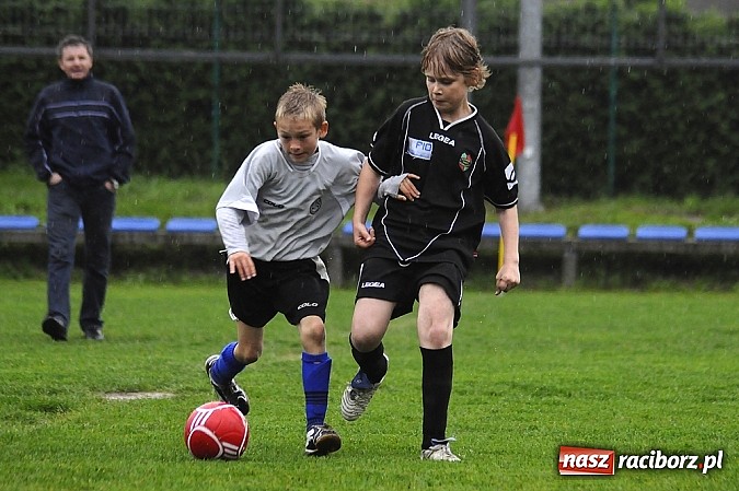 Zdjęcie w galerii na portalu naszraciborz.pl: Deszcz bramek w meczu orlików wiadomości z regionu