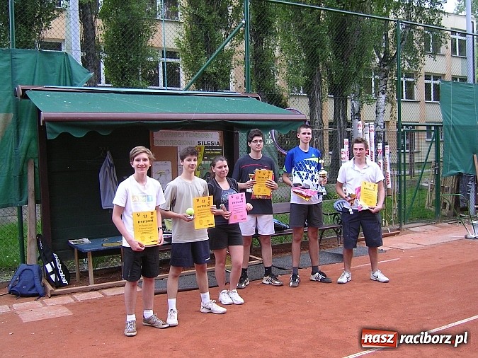 Zdjęcie w galerii na portalu naszraciborz.pl: Tenisowe zmagania na kortach Rafako wiadomości z regionu