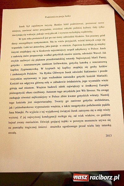 Zdjęcie w galerii na portalu naszraciborz.pl: Kto otrzymał tytuł Mistrza Ortografii? wiadomości z regionu