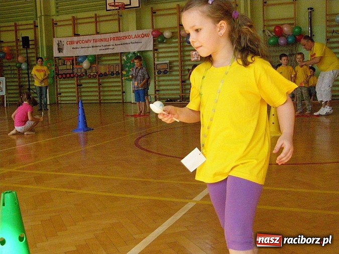 Zdjęcie w galerii na portalu naszraciborz.pl: Czerwcowy Turniej Przedszkolaków wiadomości z regionu