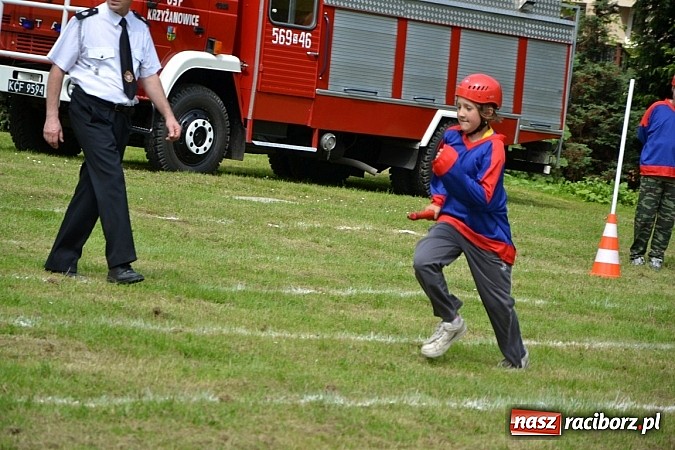 Zdjęcie w galerii na portalu naszraciborz.pl: W Krzyżanowicach rywalizowali młodzi strażacy wiadomości z regionu
