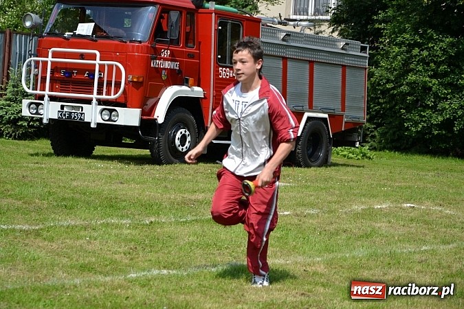Zdjęcie w galerii na portalu naszraciborz.pl: W Krzyżanowicach rywalizowali młodzi strażacy wiadomości z regionu