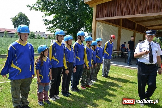 Zdjęcie w galerii na portalu naszraciborz.pl: W Krzyżanowicach rywalizowali młodzi strażacy wiadomości z regionu