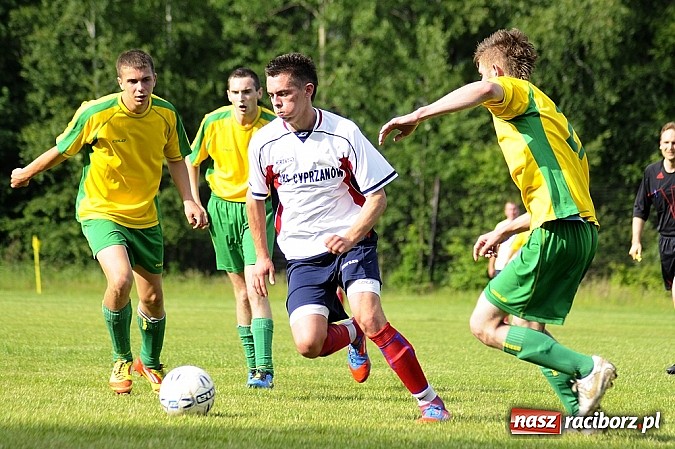 Zdjęcie w galerii na portalu naszraciborz.pl: Koziołki żegnają się z A klasą wiadomości z regionu