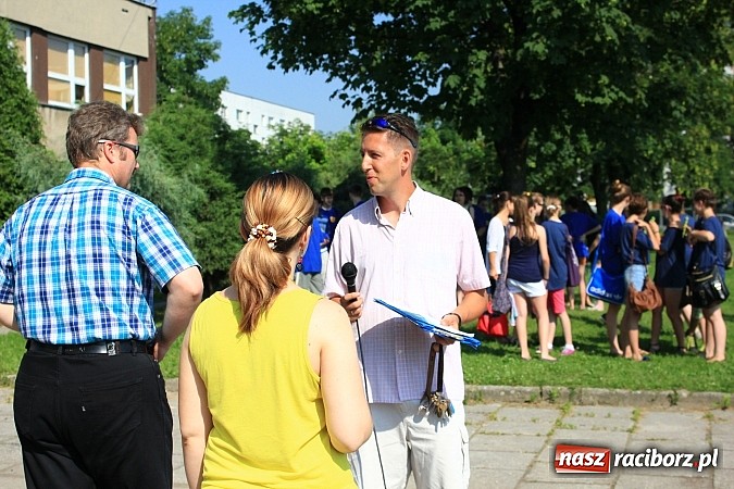 Zdjęcie w galerii na portalu naszraciborz.pl: Gimnazjada 2013 w plenerze na boisku G2 wiadomości z regionu
