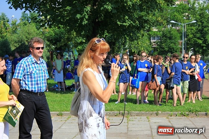 Zdjęcie w galerii na portalu naszraciborz.pl: Gimnazjada 2013 w plenerze na boisku G2 wiadomości z regionu