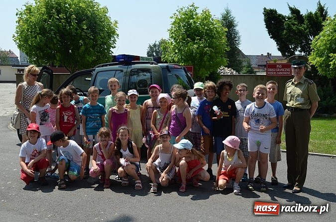 Zdjęcie w galerii na portalu naszraciborz.pl: Bezpieczne wakacje ze Strażą Graniczną wiadomości z regionu