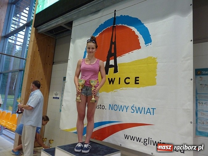 Zdjęcie w galerii na portalu naszraciborz.pl: Raciborscy pływacy z medalami wiadomości z regionu