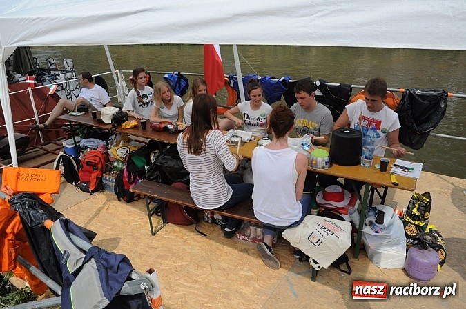 Zdjęcie w galerii na portalu naszraciborz.pl: Odra to nasza sprawa - Pływadło 2013 ruszyło  wiadomości z regionu